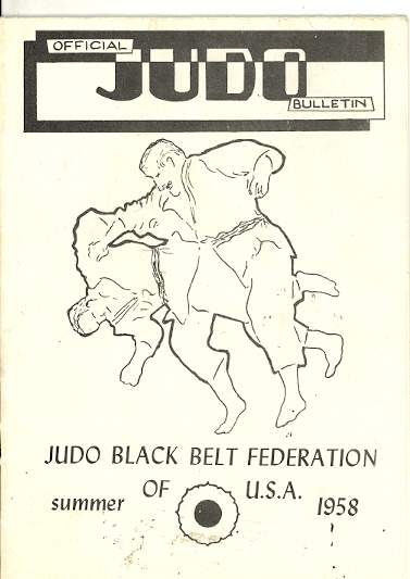 Summer 1958 Official Judo Bulletin